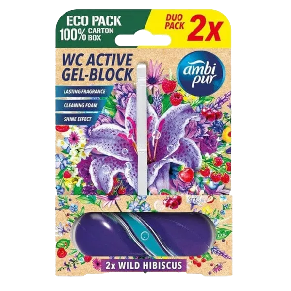 Ambi pur wc block Wild Hibiszkusz 2x45g