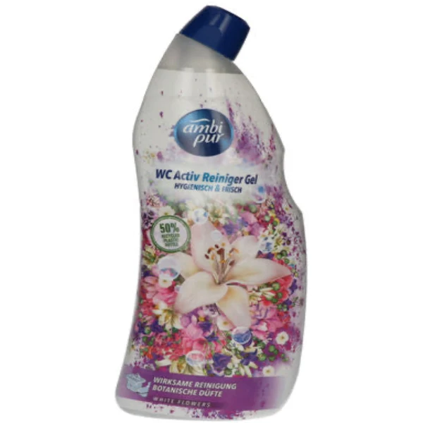 Ambi Pur WC tisztító gél 750ml White Flowers