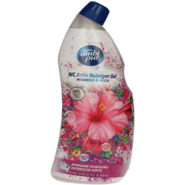 Ambi Pur WC-tisztító gél 750ml Hibiscus & Rose