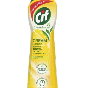 Cif Lemon Illatú Tisztítószer Krém – Mélytisztítás és Friss Citromillat 500ml