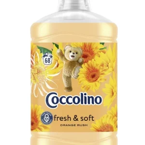 Coccolino Öblítő Koncentrátum, 1,7L, Fresh & Soft Orange Rush, 68 Mosáshoz