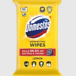 Domestos Fertőtlenítő Törlőkendő 60db
