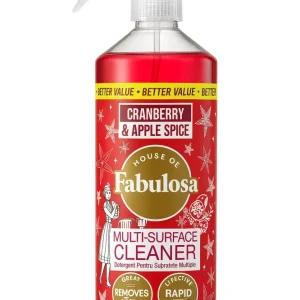 Fabulosa Többcélú Spray Karácsonyi Vörösáfonya és Alma Fűszer 750ml - Korlátozott Kiadás