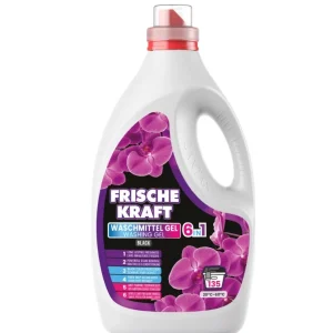 Frische Kraft Waschmittel Gel Black 6 az 1-ben Mosógél – Fekete Ruhákhoz, 135 Mosás