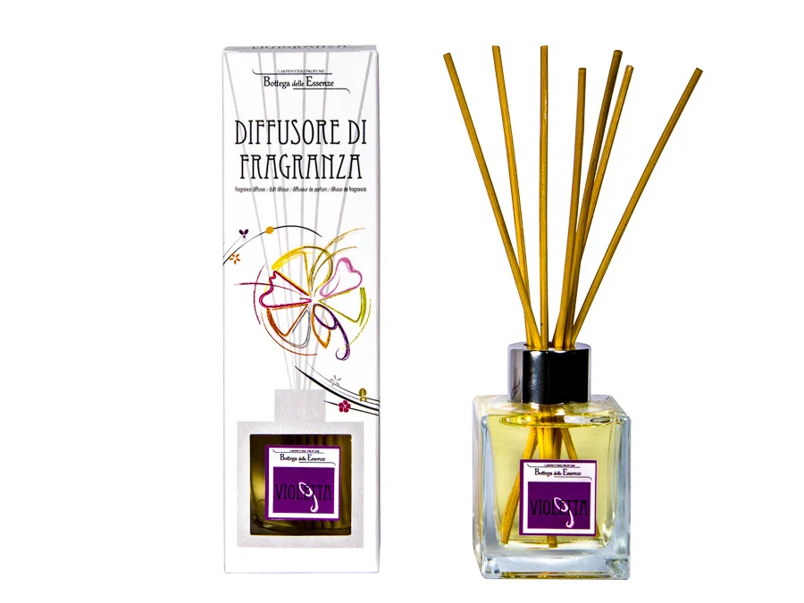 Illat diffúzor 100 ml – Ibolya Rattanpálcás Szobaillatosító