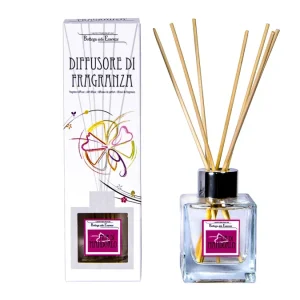 Illat diffúzor 100 ml – Mandulavirág Rattanpálcás Szobaillatosító