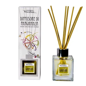 Illat diffúzor 100 ml – Rekettye virág Rattanpálcás Szobaillatosító