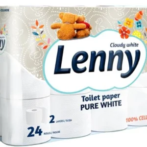 Lenny 2 Rétegű WC Papír 24 tekercs
