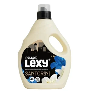 Lexy Santorini Prémium Koncentrált Ruhaöblítő – 4L (kb. 160 mosás) – Friss Virágos Illat