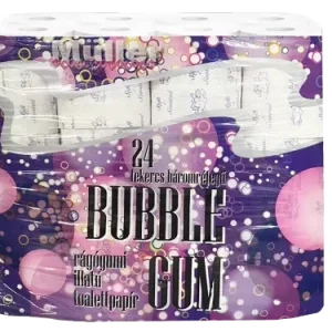 Müller Bubble Gum 3 Rétegű Wc Papír XXL 24 Tekercs