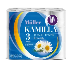 Müller Kamilla 3 Rétegű Wc Papír XXL 24 Tekercs