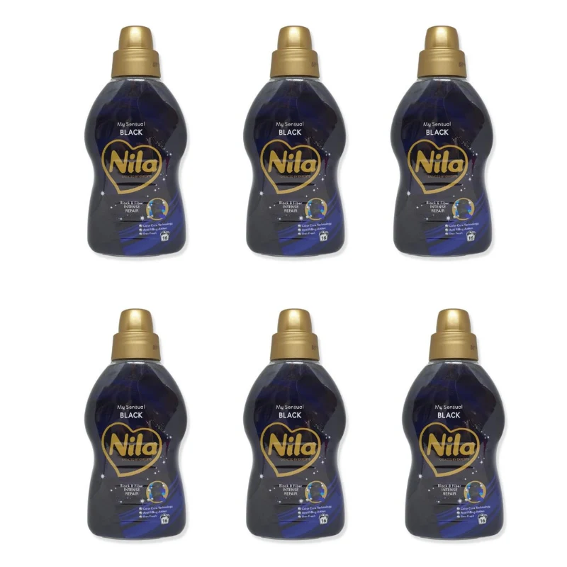 Mosószer NILA 900ml Black 6db-os