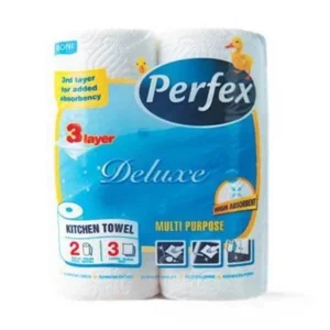 Papírtörlő, Perfex Deluxe Kitchen Boni, 2 réteg, 2 tekercs