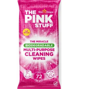 Pink Stuff Antibakteriális Tisztítókendők Biológiailag Lebomló 72 darab - Limitált Kiadás