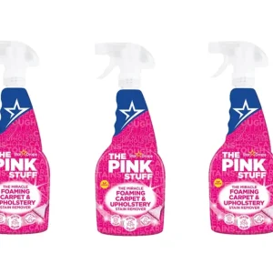 Pink Stuff - Habzó Szőnyeg- és Kárpittisztító Folttisztító 500 ml - 3 csomag