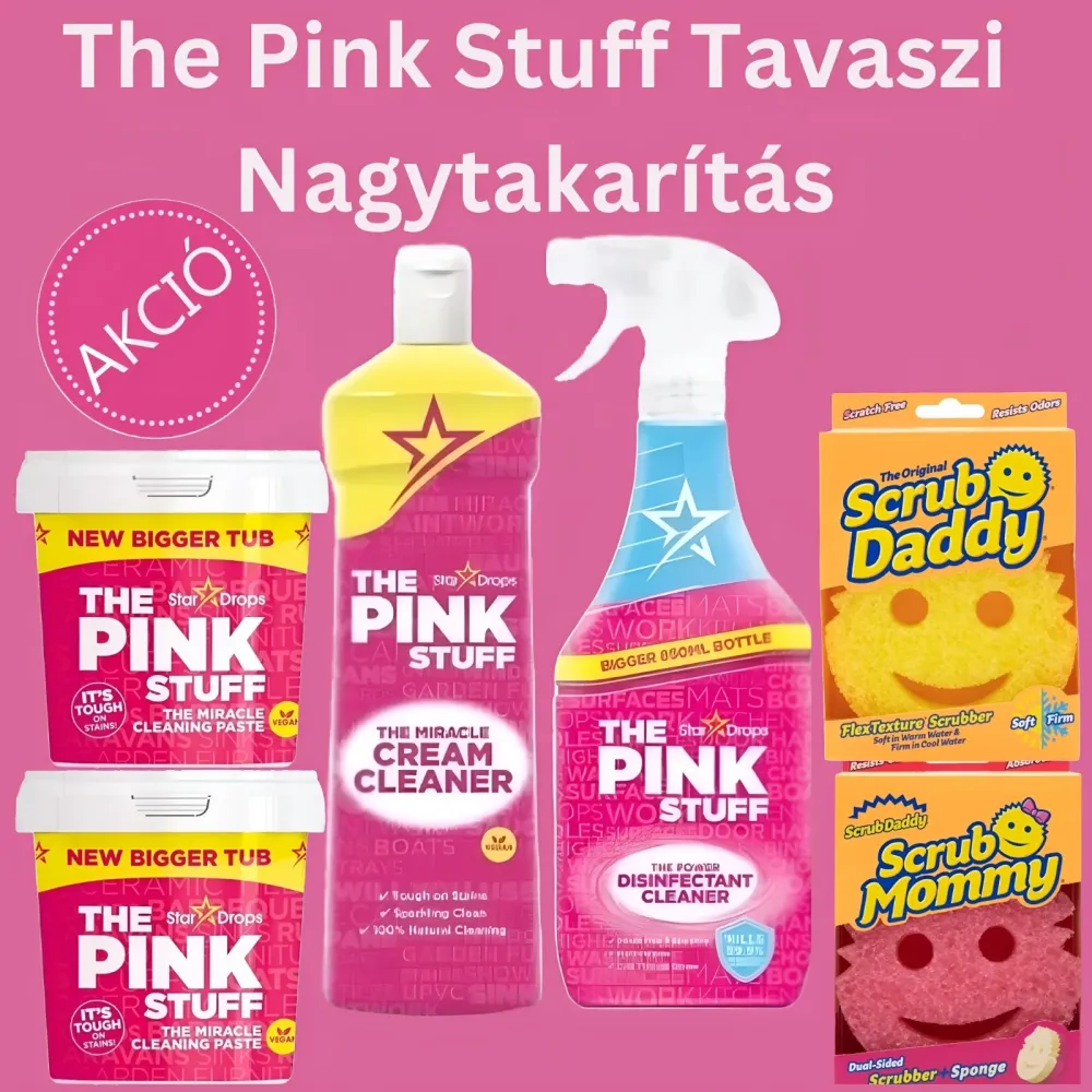 Pink Stuff Tavaszi Tisztítócsomag