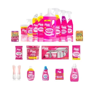 Pink Stuff Ultimate Cleaning Set - Az egész választék