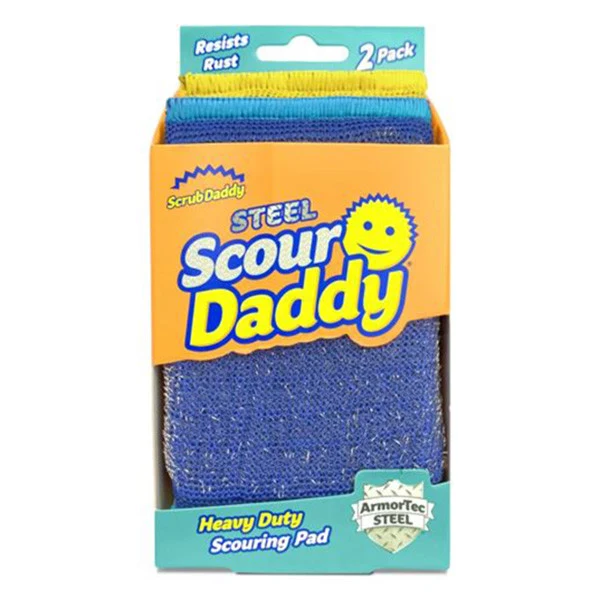 Scrub Daddy Scour Daddy Acél 2 darab