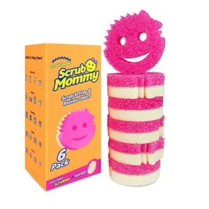 Scrub Mommy szivacsok rózsaszín érték csomag - 6 csomag