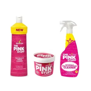Stardrops Pink Stuff Csomag - Krém Tisztítószer 500 ml + Tisztító Paszta 500 gramm + Többfunkciós Tisztítóspray 750 ml