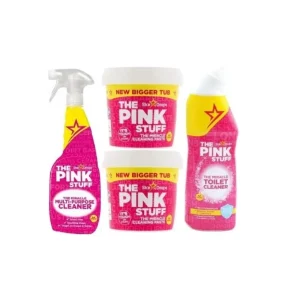 Stardrops Pink Stuff Mega Csomag - 2x Tisztítópasta 850gr + WC Tisztító + Többcélú Spray