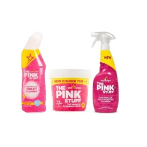 Stardrops Ultra Pinkstuff Pack - Tisztító tészta 850 gramm + WC gél + Multi Cleaning Spray