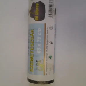 Szemeteszsák EKOZ (65X78) 10mikr. 60L 20db/tek SKP-0004