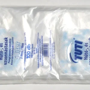 Hűtő és uzsonnatasak TUTI (30x40) 5L tömbös 100db/csg