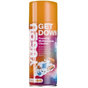 YUGOU Get Down habzó többcélú tisztítószer 450 ml – Erőteljes univerzális tisztítószer habképző formulával beltéri és kült...