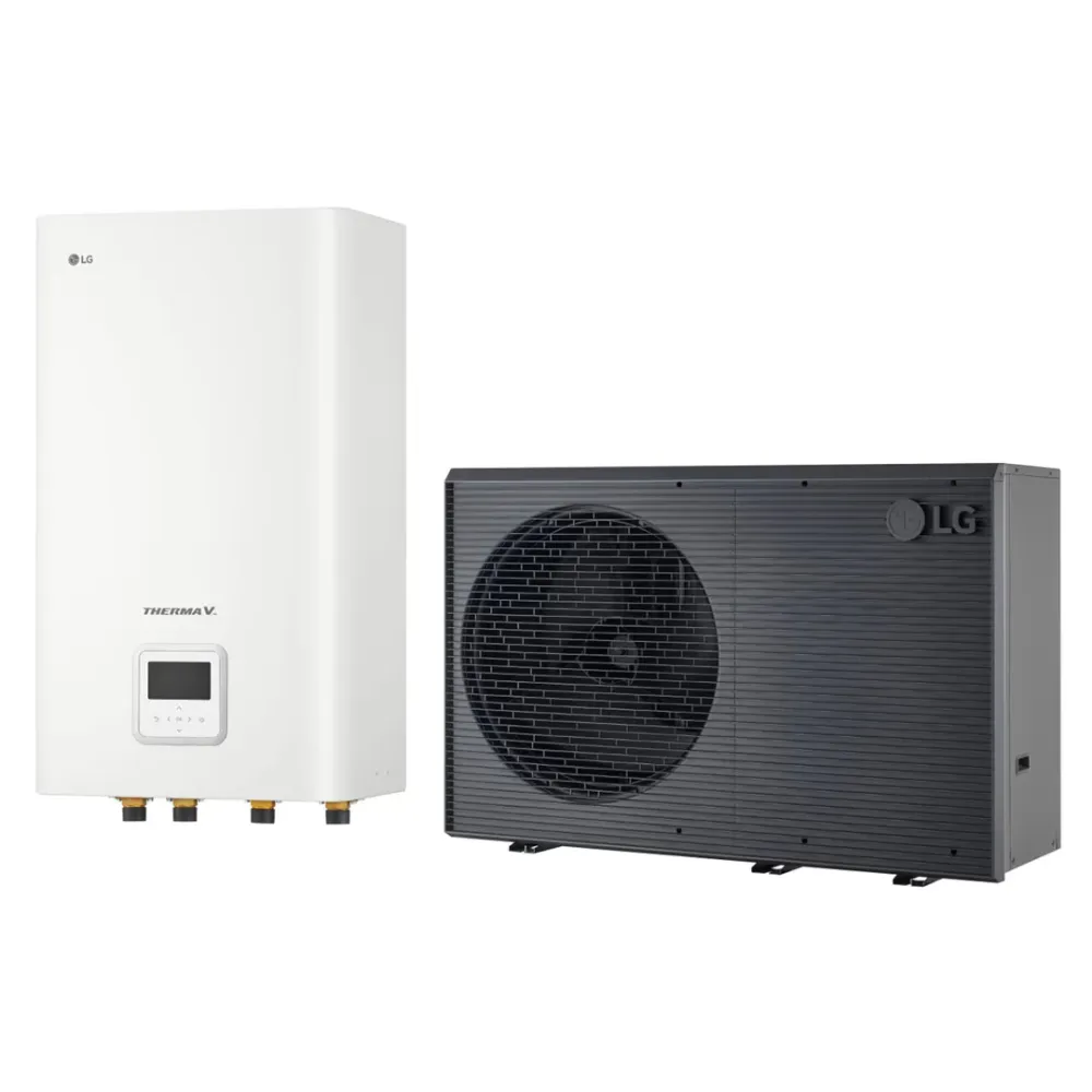 LG Therma V monoblokk hőszivattyú hydro egységgel 12kW, 1 fázis