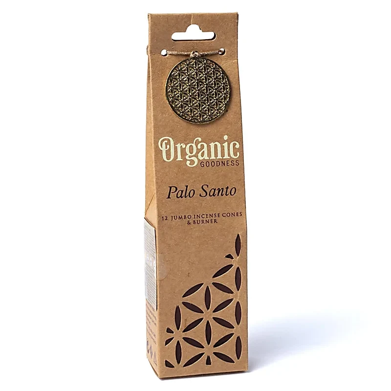 Illatos kúpok Organic Goodness | Palo Santo | L + kerámia alátámasztás