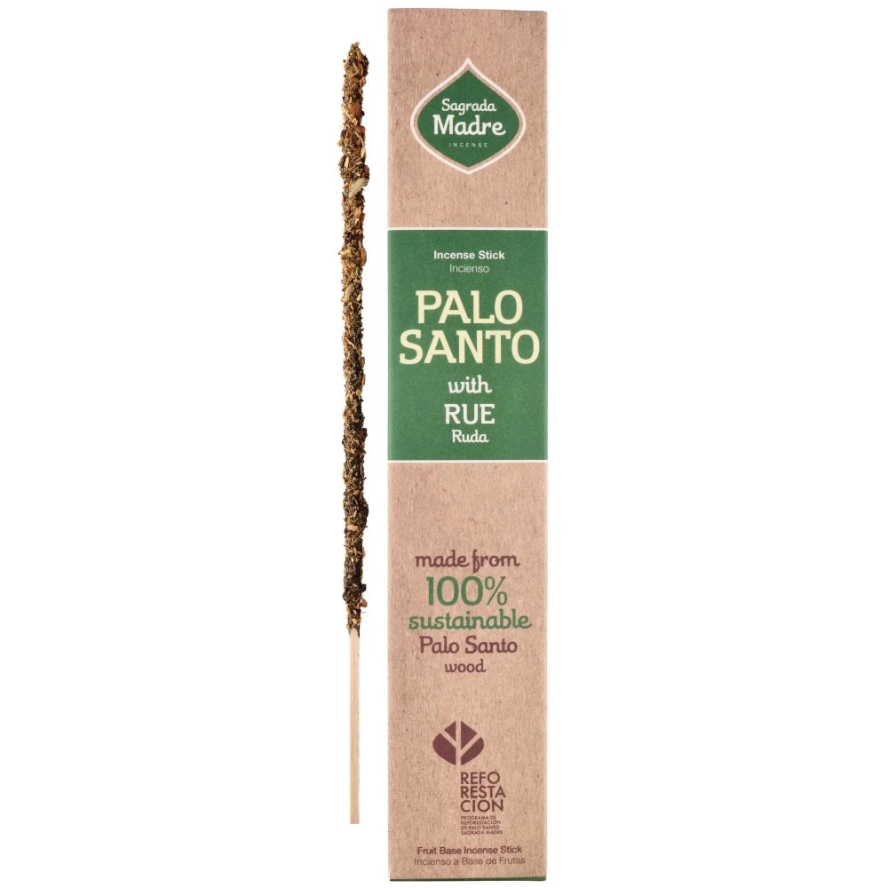 Palo Santo & Rue illatos pálcikák 23 cm - Sagrada Madre