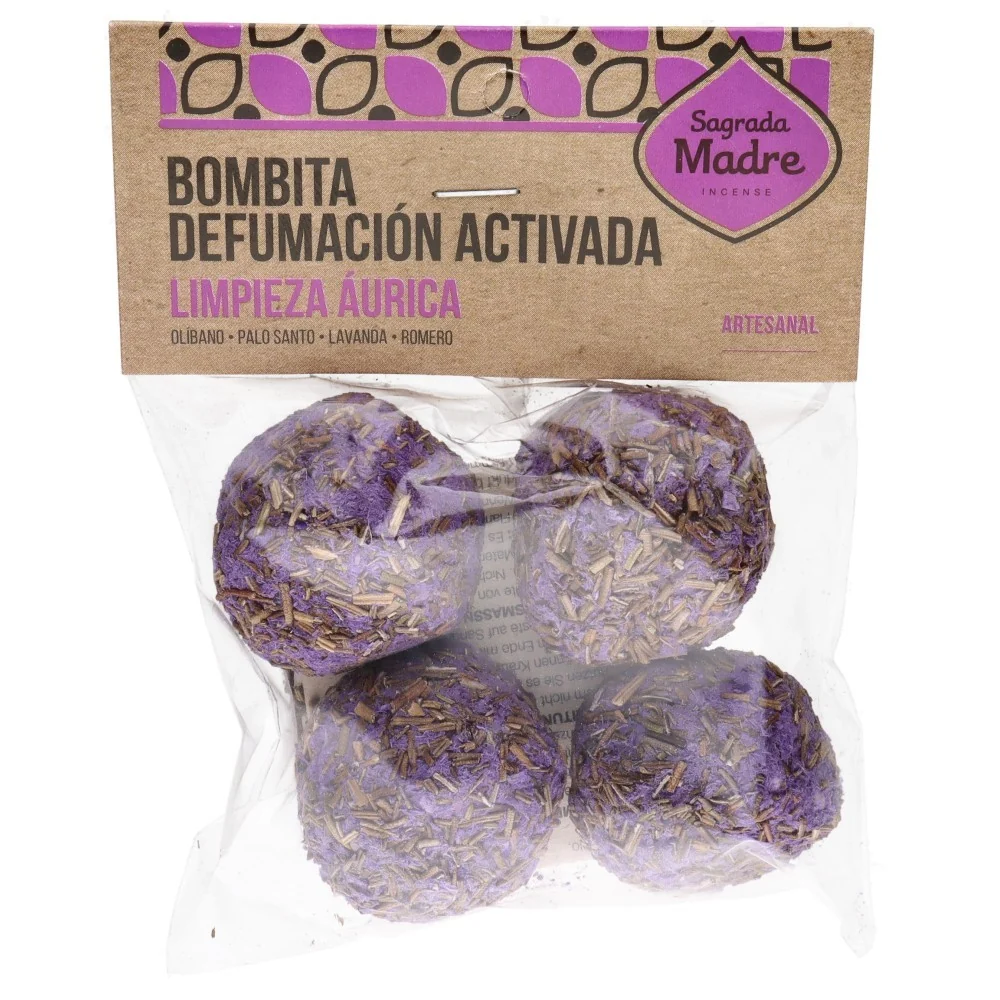 Sagrada Madre fertőtlenítő golyók, 4 db-os Auric Cleansing készlet