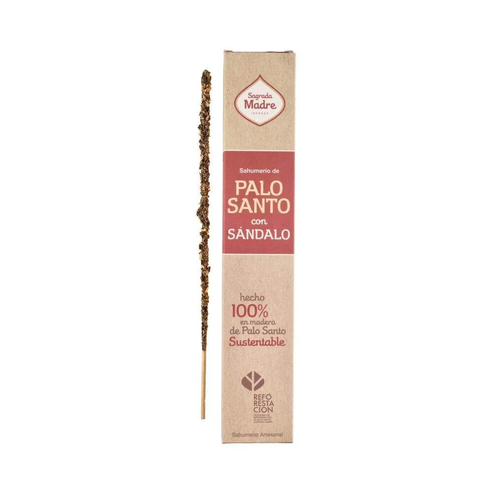 Palo Santo szantálfa illatú botok 23 cm - Sagrada Madre