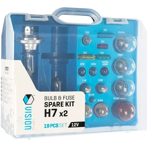VISION 2x H7 12V + 17 elemes izzó pótlólagos készlet 2x H7 12V + 17 elem