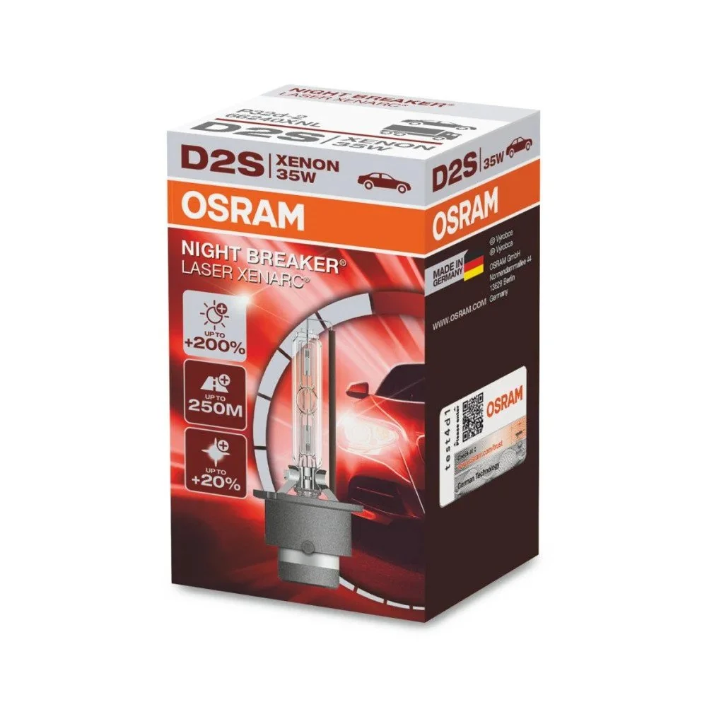 Xenon izzó Osram Night Breaker D2S, 85V, 35W