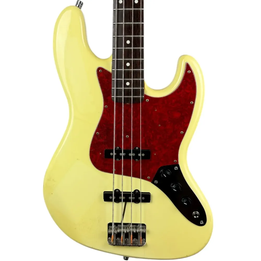Fender Japan Jazz Bass 1997-2000 - Vintage fehér