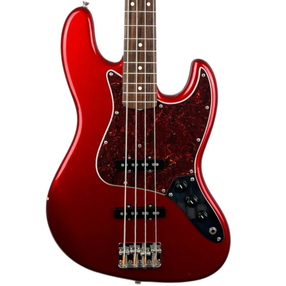 Fender Japan JB-45 Jazz Bass 1993-1994 - Candy Apple Piros