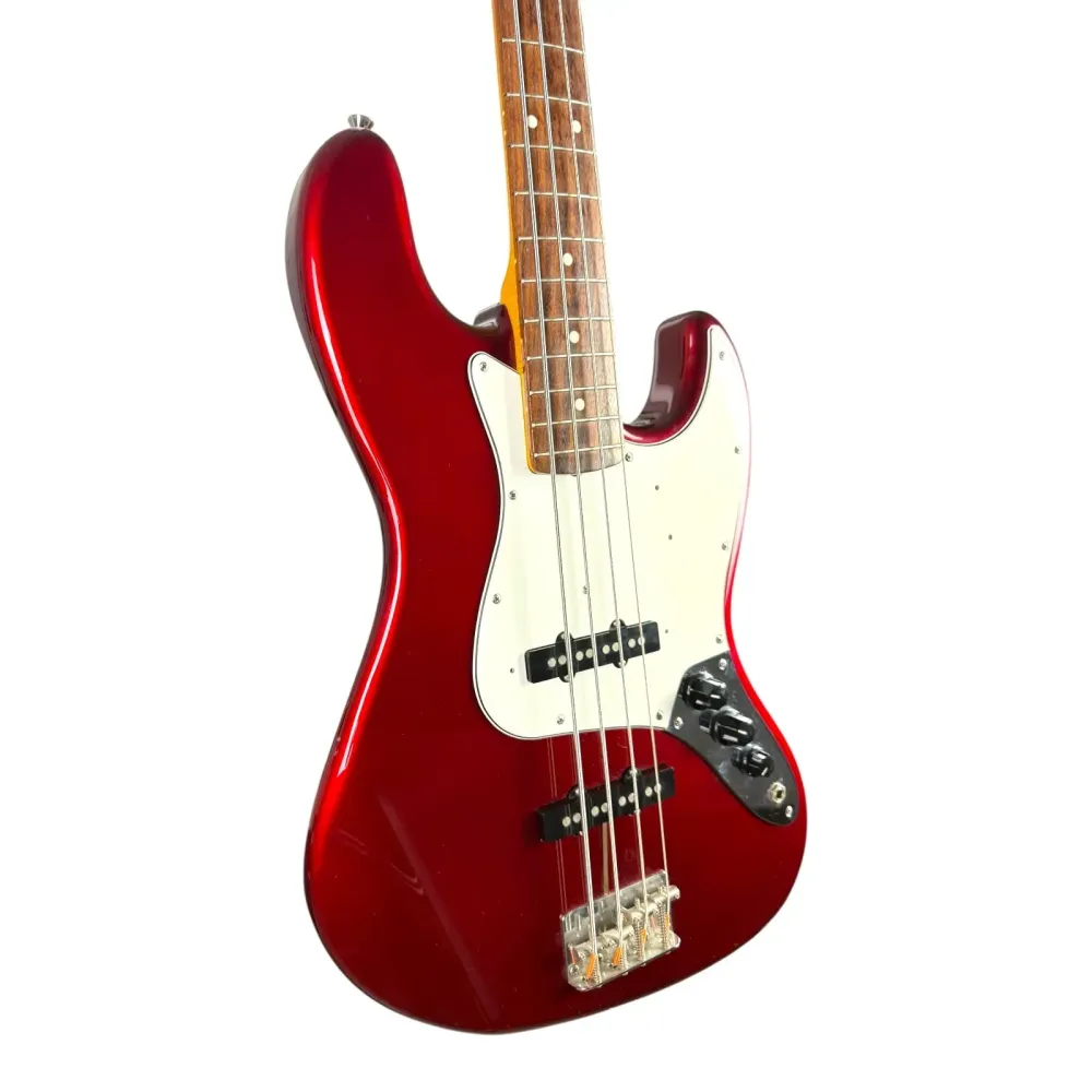 Fender Japan JB62 62’ Reissue Jazz Basszusgitár 1995-1996 - Candy Apple Red