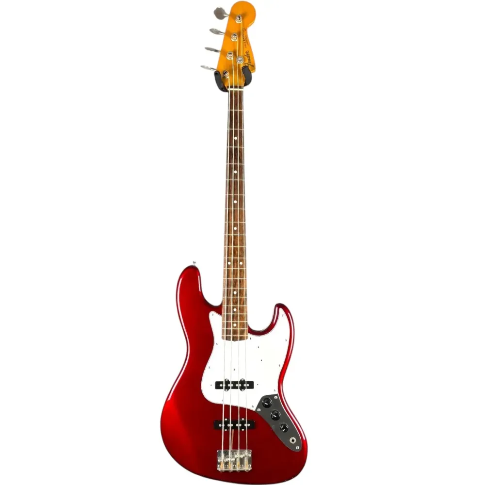 Fender Japan JB62 62’ Reissue Jazz Basszusgitár 1995-1996 - Candy Apple Red