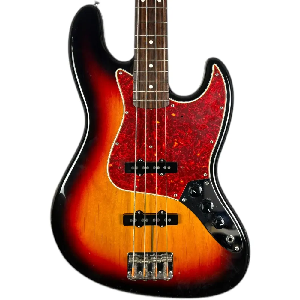 Fender Japan JB62-75 ’62 Újkiadás Jazz Basszusgitár 1999-2002 - Sunburst