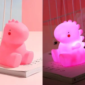 Belgal éjjeli fény Dino pink