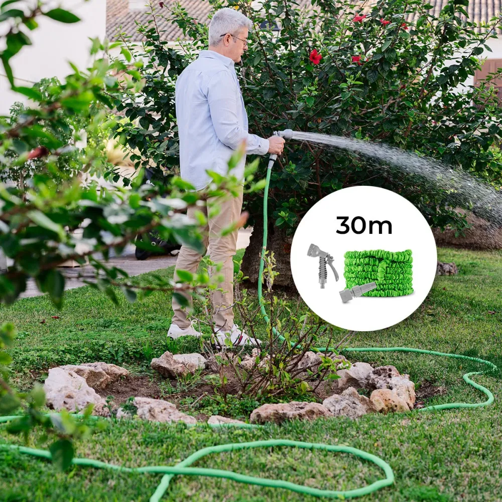 Kihúzható kerti tömlő 30 m