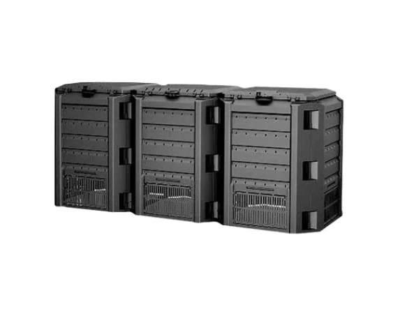 Compogreen Module Komposztáló Láda Fekete 1200L