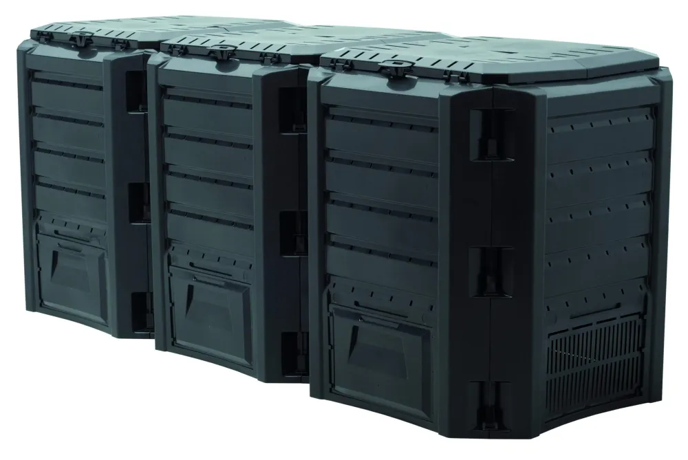 Compogreen Module Komposztáló Láda Fekete 1200L