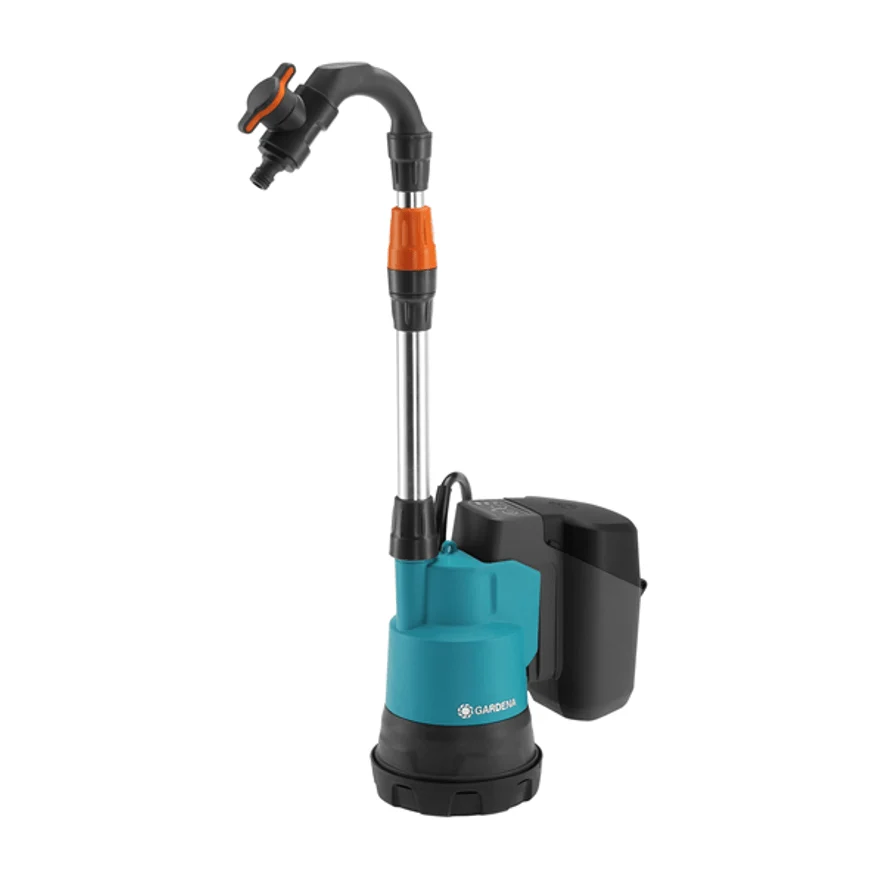 Gardena Akkumulátoros Hordóürítő Szivattyú (2000L/h, 400W, 2 bar)