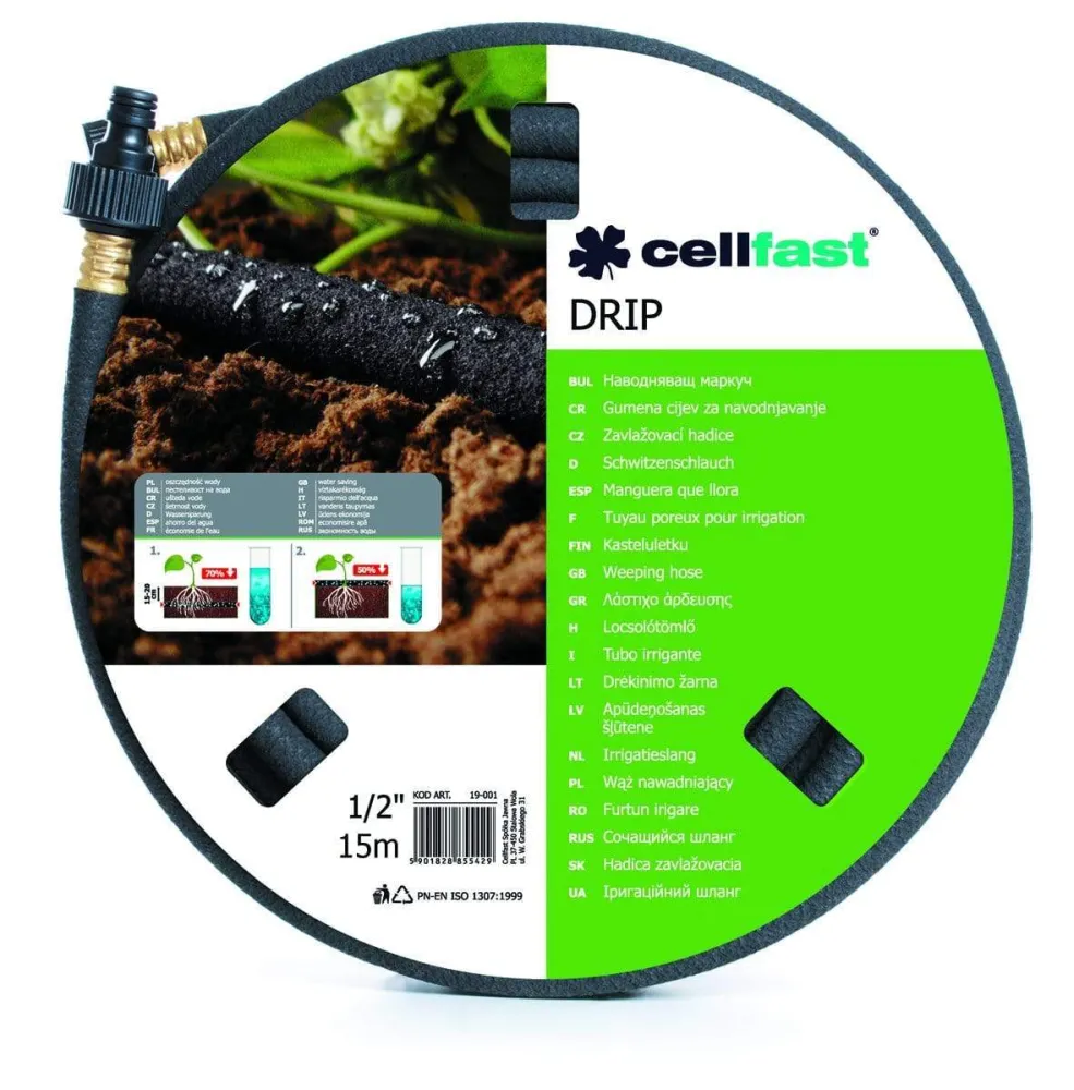 Cellfast Drip csepegtető öntözőcső 15m