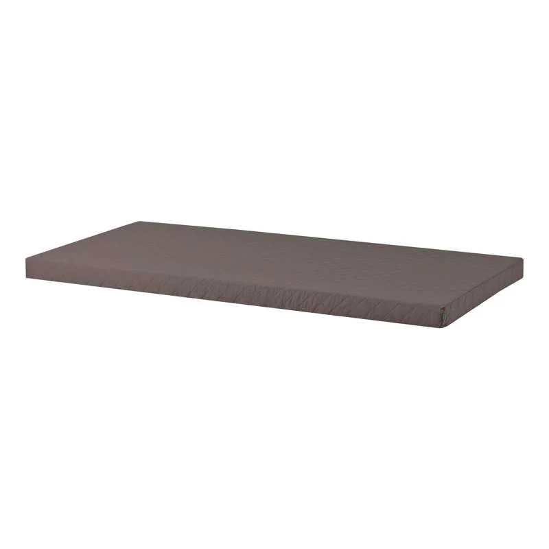 Hoppekids Quiltet Betræk til Madras - 9 cm. - Flere Størrelser - Granite Grey