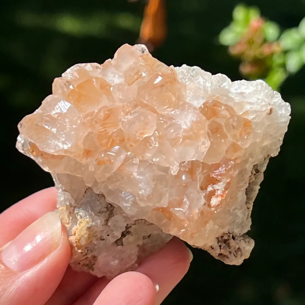 Zambia-i citrom kvarc klaszter, Golden Healer modell Lm10