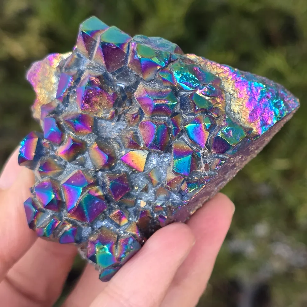 Aura Titanium színtelen kvarcfürt | 1. modell